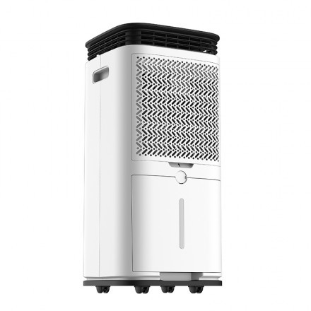 16L Whisper LEDホーム除湿器 2.2L タンクタワー 360° 風出口 フルタッチ 隠し画面