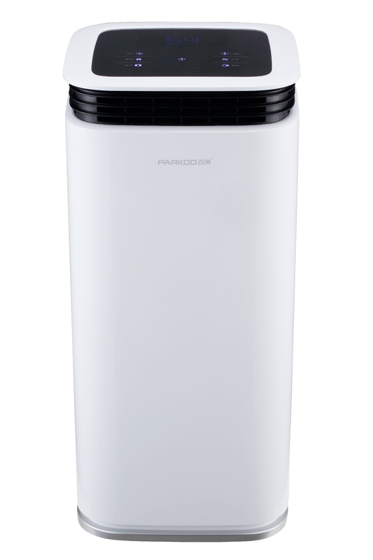 16L Hidden Screen LED ホーム除湿器 2.2L タンクタワー 360° 風出口 スマート湿度タッチコントロール