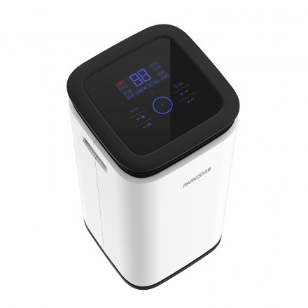 16L Hidden Screen LED ホーム除湿器 2.2L タンクタワー 360° 風出口 スマート湿度タッチコントロール