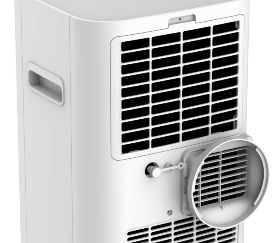 8000 BTU 115V LED スタンドリング LED センスライト 蒸発式ポータブルエアコン
